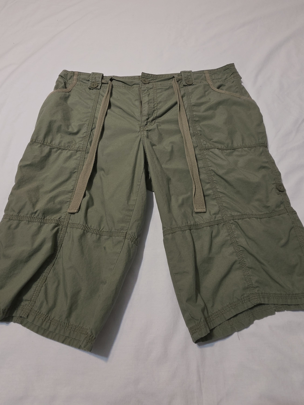 Faded Glory Olive Green Women's Bermuda Shorts